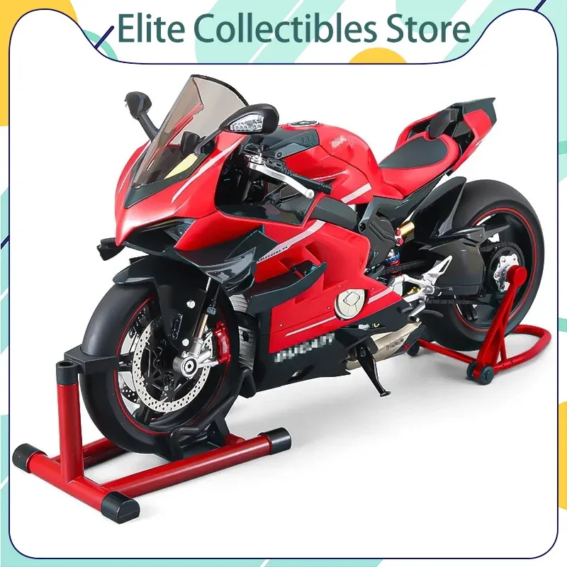 XLG 1:7 Ducati Panigale V4S Motorcycle Model - Alloy Die-Cast with Smoke Effect & Light/Sound Official Licensed Collector‘s Gift
XLG 1:7 Ducati Panigale V4S Motorcycle Model - Alloy Die-Cast with Smoke Effect & Light/Sound Official Licensed Collector‘s Gift