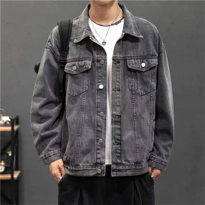Denim Jacket Men Fashion Hole Retro Motorcyle Basic Coat Men Streetwear Denim Jacket Cowboy Men's Jacket Casual Coats
Denim Jacket Men Fashion Hole Retro Motorcyle Basic Coat Men Streetwear Denim Jacket Cowboy Men's Jacket Casual Coats