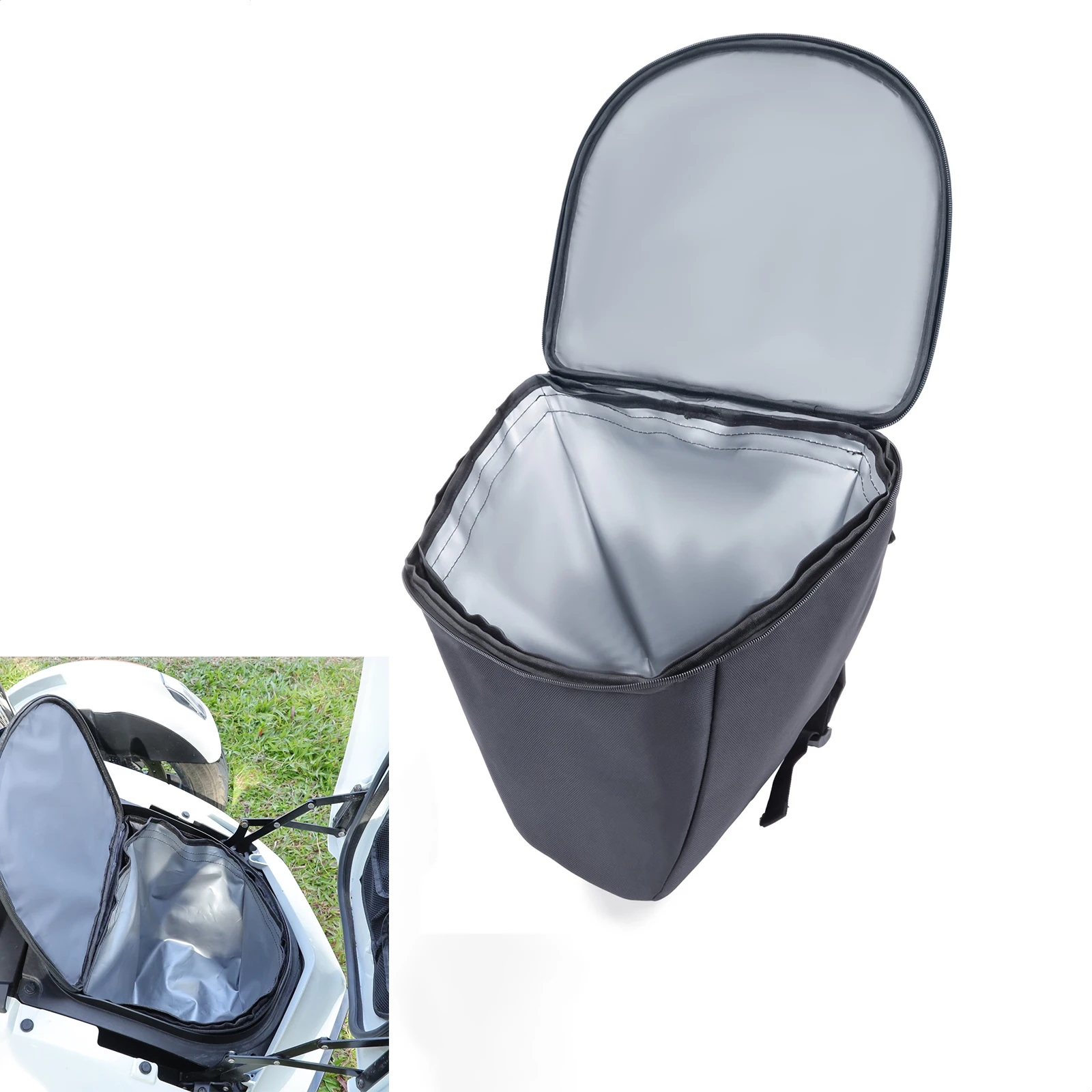 Front Storage Cargo Bag Removable Front Trunk Luggage Bag with Backpack Straps for Can Am Spyder RT 2020+ Spyder F3 F3S F3T F3LT
Front Storage Cargo Bag Removable Front Trunk Luggage Bag with Backpack Straps for Can Am Spyder RT 2020+ Spyder F3 F3S F3T F3LT