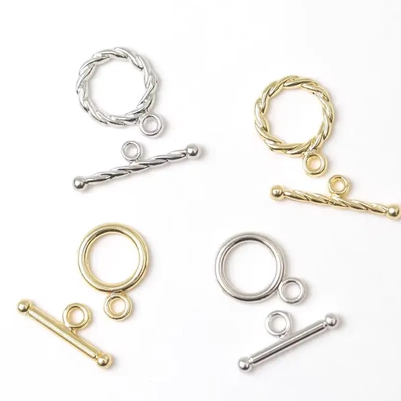 1PCS 14K Gold Color Threaded Smooth Ball Ot Buckle Bracelet Necklace End Buckle DIY Charm Accessories
1PCS 14K Gold Color Threaded Smooth Ball Ot Buckle Bracelet Necklace End Buckle DIY Charm Accessories