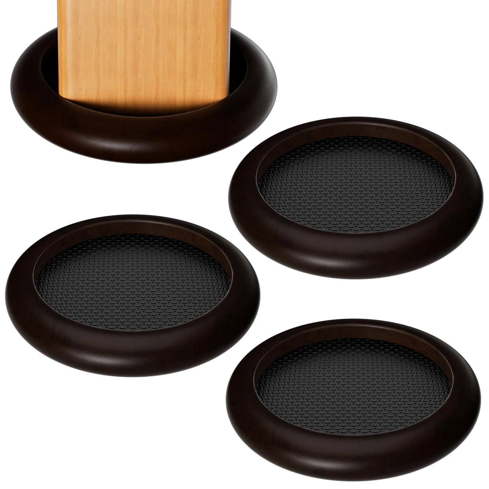 4PCS Anti Slip Wood Furniture Coaster Anti-Scratch Chair Leg EVA Pads Sofa Bed Furniture Caster Cups for Hardwood Floors
4PCS Anti Slip Wood Furniture Coaster Anti-Scratch Chair Leg EVA Pads Sofa Bed Furniture Caster Cups for Hardwood Floors