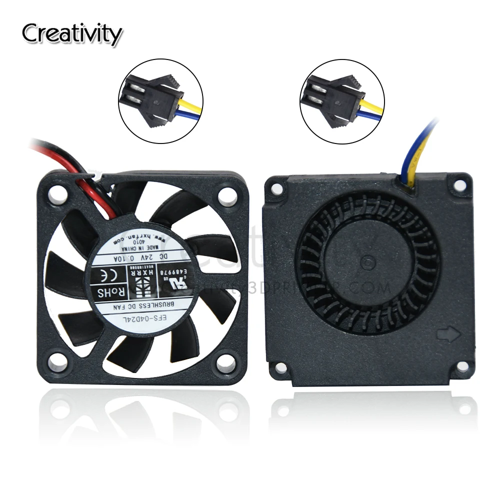 3D Printer Fan Parts Ender 3 CR10 4010 Blower Cooling Fan Turbo Blower Fan 4010 Axial Fan 12V/24V For Ender3/CR10/Ender5
3D Printer Fan Parts Ender 3 CR10 4010 Blower Cooling Fan Turbo Blower Fan 4010 Axial Fan 12V/24V For Ender3/CR10/Ender5