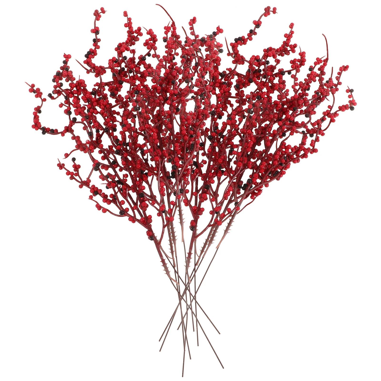 10 PCS Christmas Decor Berry Decorations Artificial Red Berries Stem Branches Stems
10 PCS Christmas Decor Berry Decorations Artificial Red Berries Stem Branches Stems