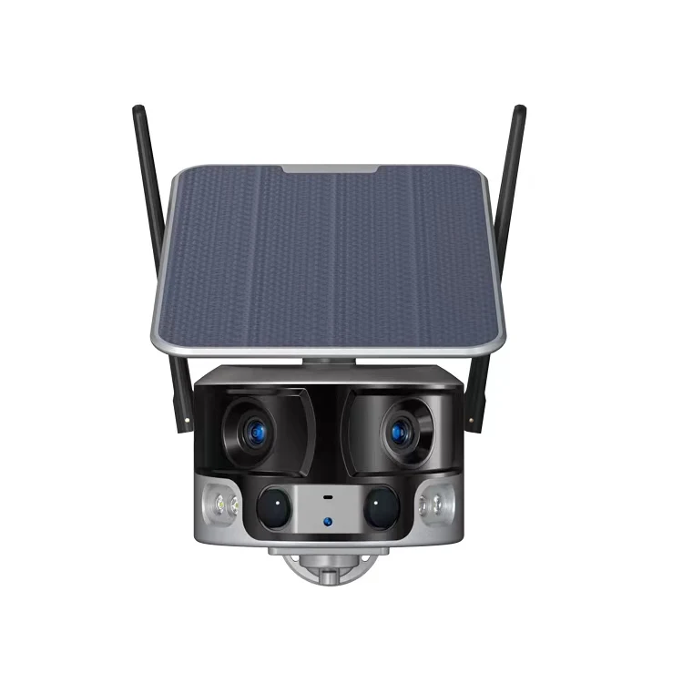 8MP 4G/WIFI Solar Cameras Outdoor Wireless HD Dual Lens Dual Lens 4X Optical Zoom Two-way Audio Color Night CCTV Camera
8MP 4G/WIFI Solar Cameras Outdoor Wireless HD Dual Lens Dual Lens 4X Optical Zoom Two-way Audio Color Night CCTV Camera
