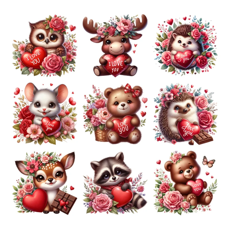 Kids Cute Valentine's Day Milu deer Love Iron On Heat Transfer Sticker For Clothes Pinted Vinyl Thermal Washable T-Shirt Decal
Kids Cute Valentine's Day Milu deer Love Iron On Heat Transfer Sticker For Clothes Pinted Vinyl Thermal Washable T-Shirt Decal