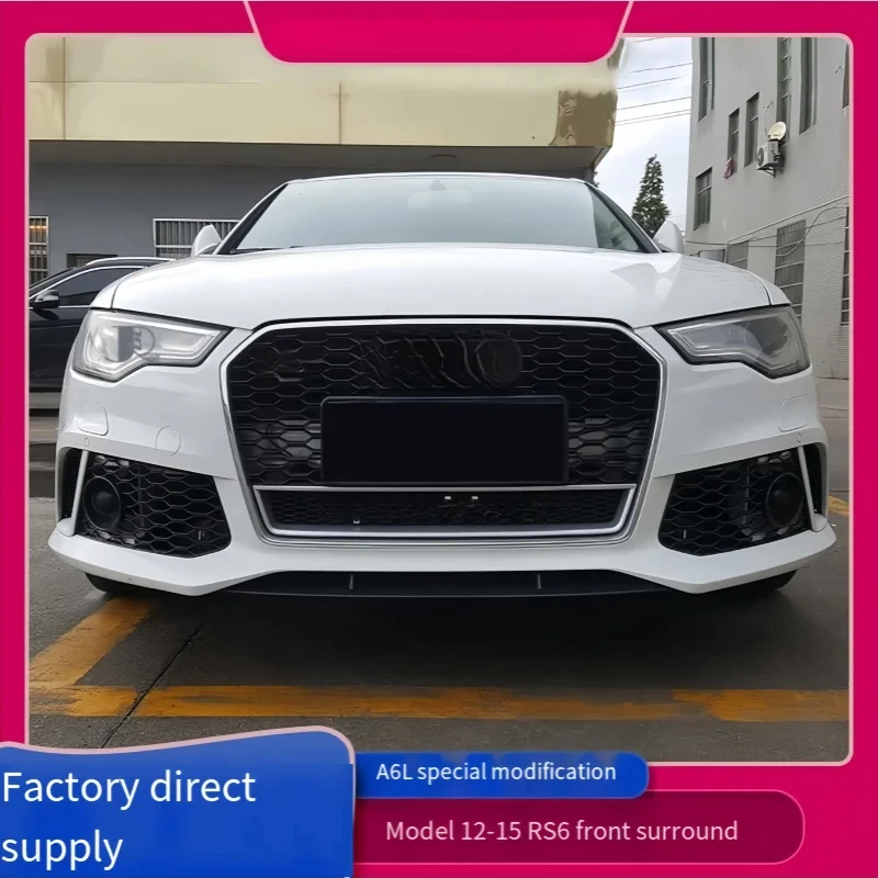 RS6 Body Kit Front And Rear Bumper Guard Upgrade for 12-15 A6L Models Auto Modification Accessory
RS6 Body Kit Front And Rear Bumper Guard Upgrade for 12-15 A6L Models Auto Modification Accessory