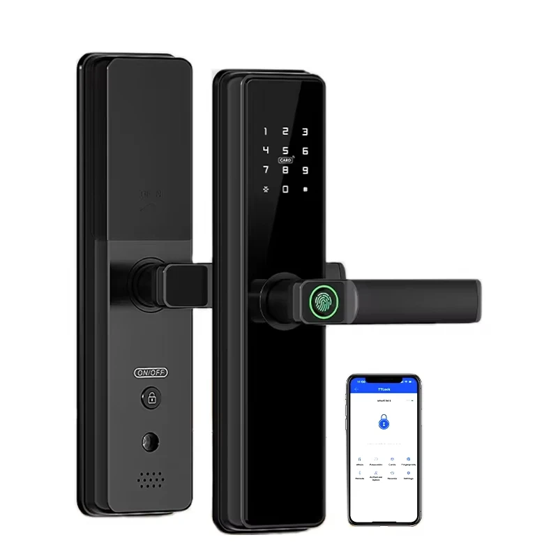 Anti-theft Technology Smart Fingerprint Electric Door Lock Smart Door Lock Battery
Anti-theft Technology Smart Fingerprint Electric Door Lock Smart Door Lock Battery