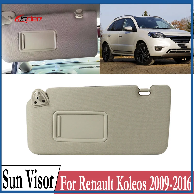 For Renault Koleos 2009 2010 2011 2012-2016 New Car Front Inner Sunshade Sun Visor Sunvisor With Makeup Mirror Without Light
For Renault Koleos 2009 2010 2011 2012-2016 New Car Front Inner Sunshade Sun Visor Sunvisor With Makeup Mirror Without Light
