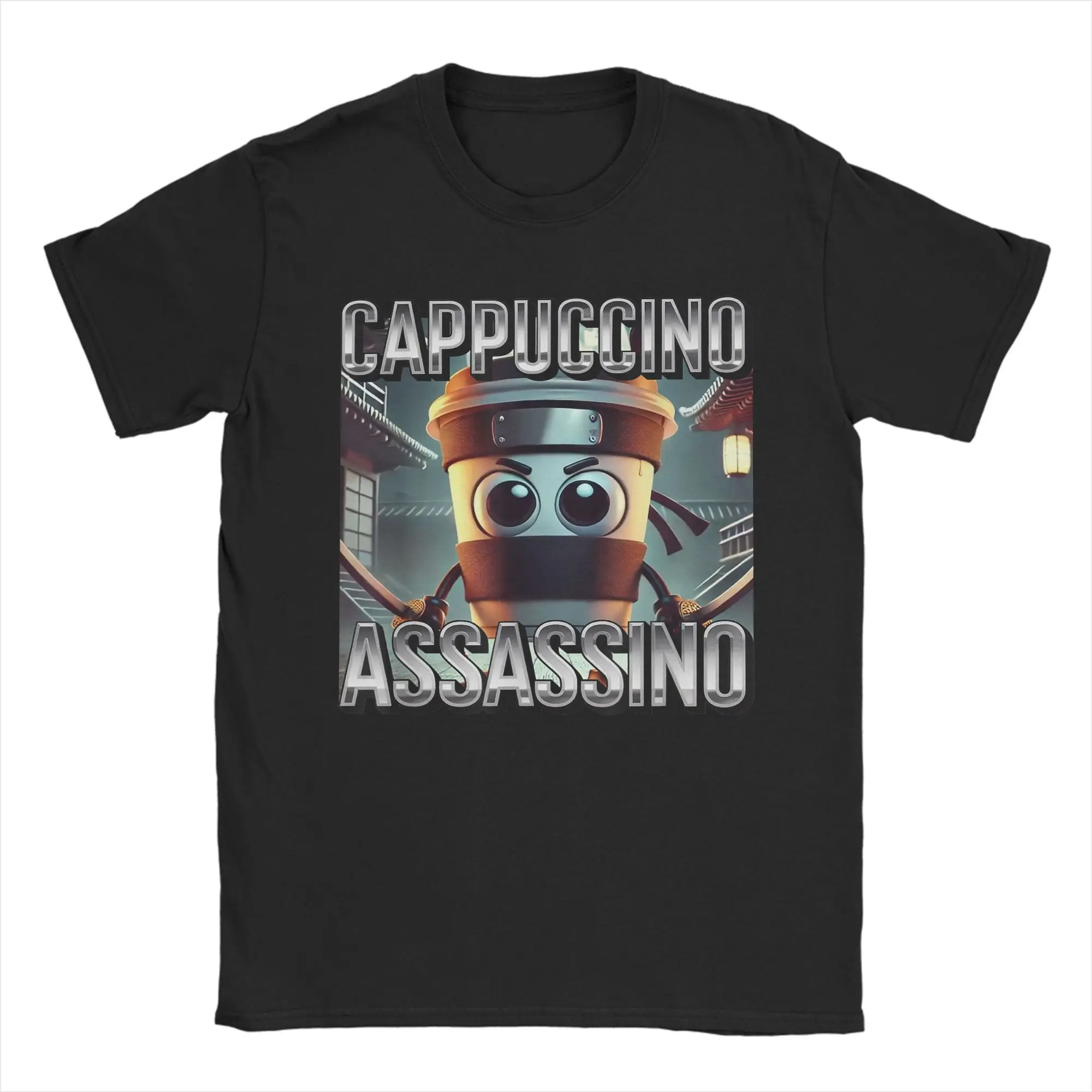 Cappuccino Assassino Coffee Italian Brainrot Meme Men T Shirt Vintage Tee Shirt Short Sleeve Round Neck T-Shirt Pure Cotton
Cappuccino Assassino Coffee Italian Brainrot Meme Men T Shirt Vintage Tee Shirt Short Sleeve Round Neck T-Shirt Pure Cotton