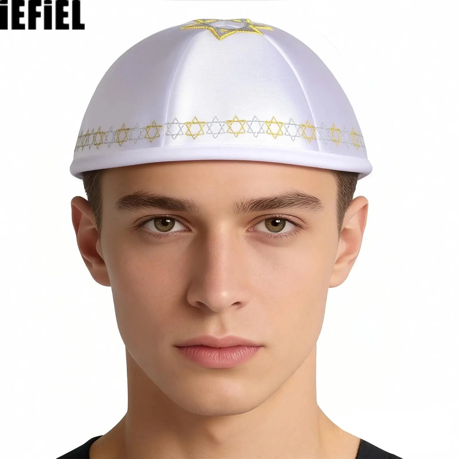 Men Yarmulke Hat Kippah Hat Designed in Israel Embroidered Yamaka Jewish Hats
Men Yarmulke Hat Kippah Hat Designed in Israel Embroidered Yamaka Jewish Hats