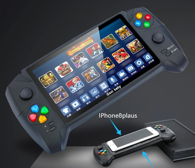Новая 7-дюймовая Ретро портативная игровая консоль много эмульаторов 16G 3000 игры двойной джойстик для GBA NES Ретро игровая консоль
Новая 7-дюймовая Ретро портативная игровая консоль много эмульаторов 16G 3000 игры двойной джойстик для GBA NES Ретро игровая консоль