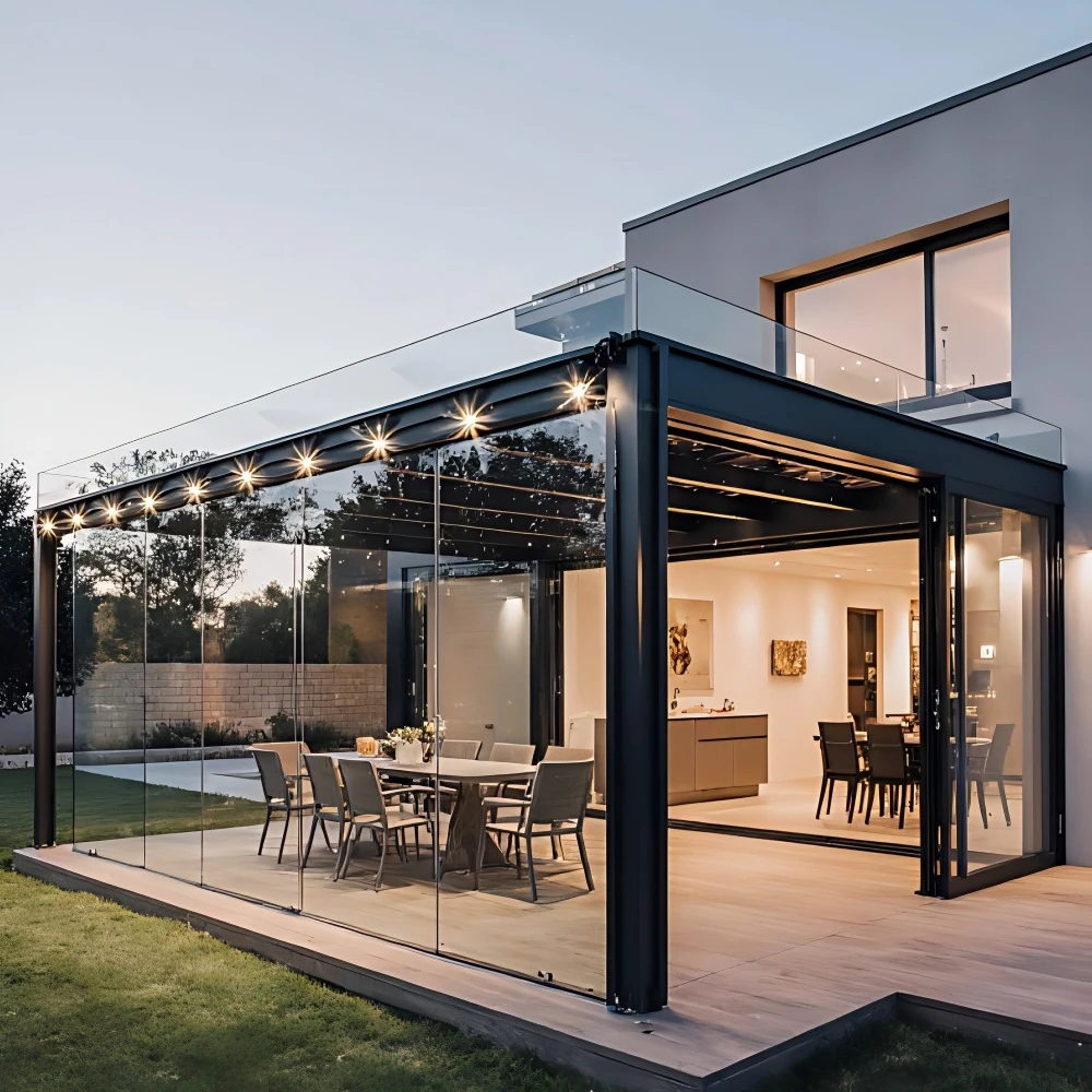 Multiple Scenarios Shading Pergola Remote Control Retractable Aluminum Louver Gazebo Weather-Resistant Motorized Garden Pavilion
Multiple Scenarios Shading Pergola Remote Control Retractable Aluminum Louver Gazebo Weather-Resistant Motorized Garden Pavilion