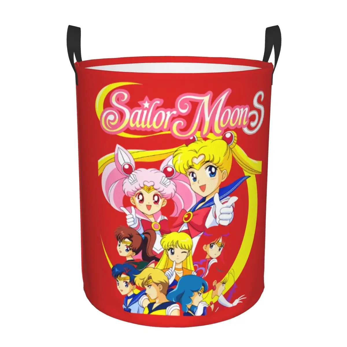 Sailor Moon Anime Laundry Basket Foldable Cartoon Clothes Hamper Storage Bin for Bathroom
Sailor Moon Anime Laundry Basket Foldable Cartoon Clothes Hamper Storage Bin for Bathroom