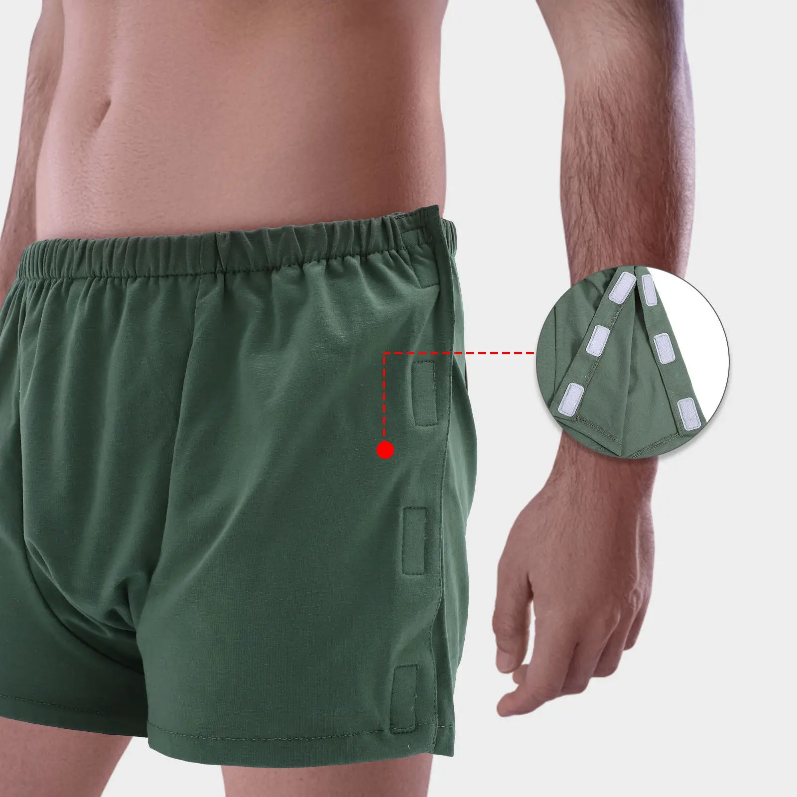 Многоразовые мужские трусы для инконтиненции, легко надеваемые, для послеоперационного ухода, хлопковые, удобные для лежачих больных
Многоразовые мужские трусы для инконтиненции, легко надеваемые, для послеоперационного ухода, хлопковые, удобные для лежачих больных