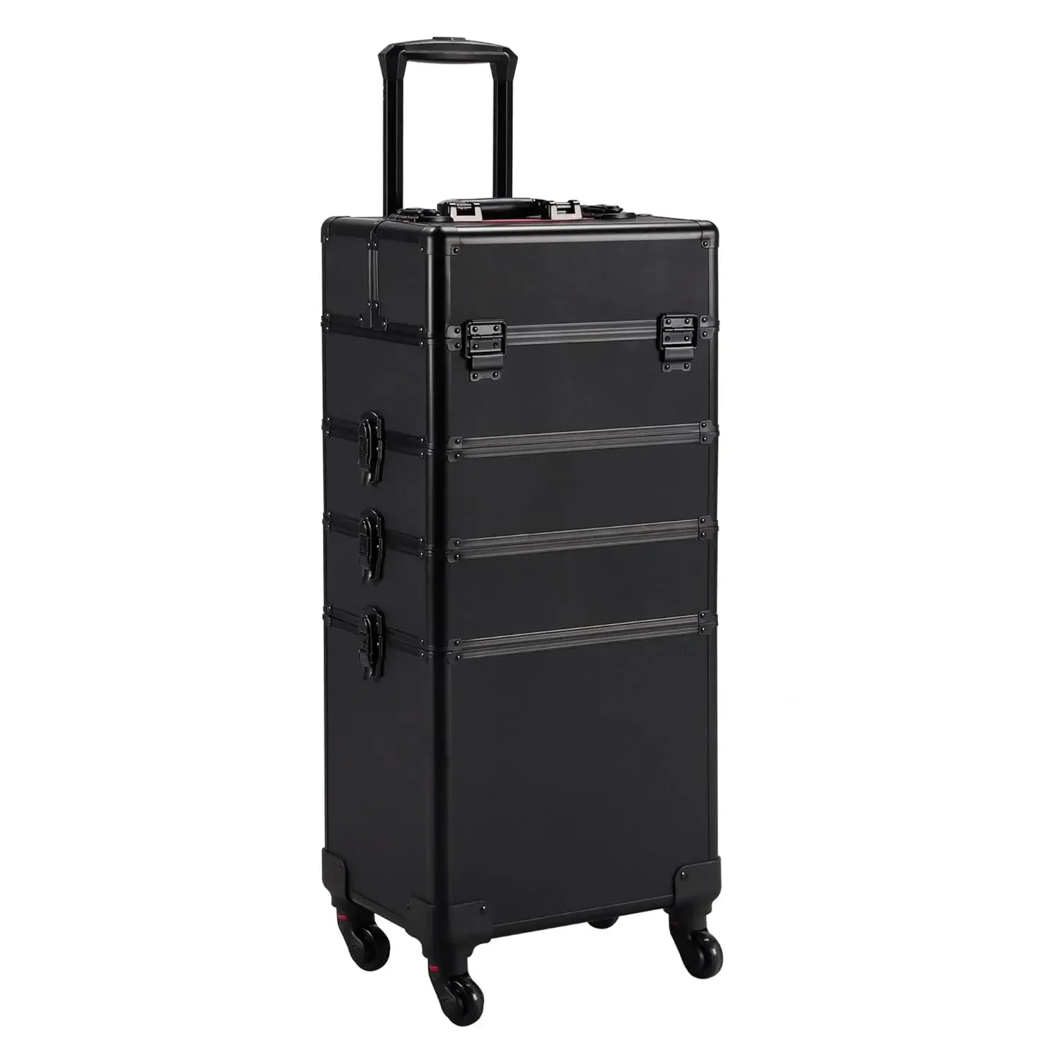 4 in 1 Professional Makeup Train Case Aluminum Cosmetic Case Rolling Makeup Case Extra Large Trolley Makeup Travel Organizer
4 in 1 Professional Makeup Train Case Aluminum Cosmetic Case Rolling Makeup Case Extra Large Trolley Makeup Travel Organizer