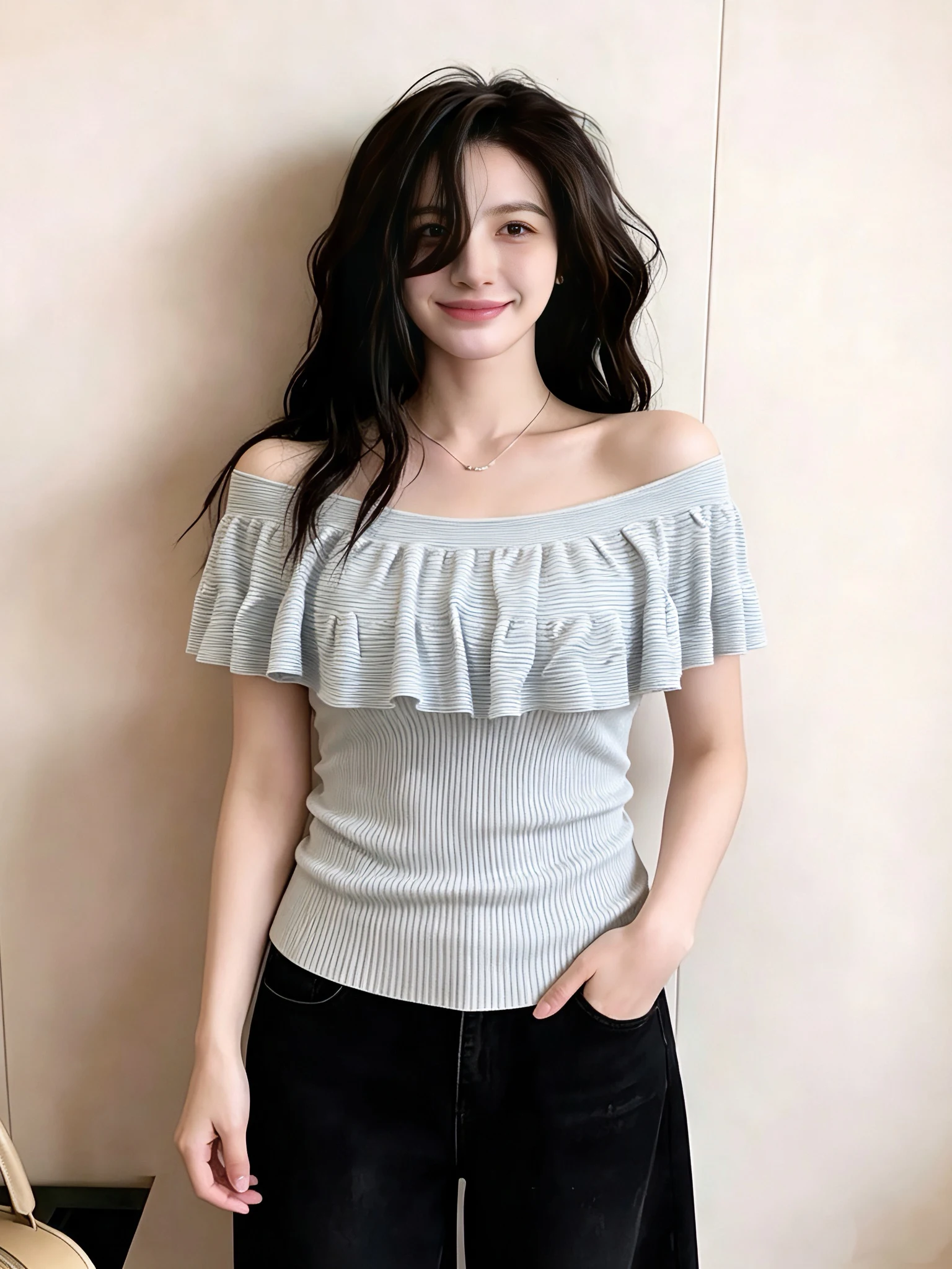 plus Size Knitted Short Sleeve One Shoulder Design Summer New Style Slimming Versatile Leaf Top for Women Commute Style
plus Size Knitted Short Sleeve One Shoulder Design Summer New Style Slimming Versatile Leaf Top for Women Commute Style