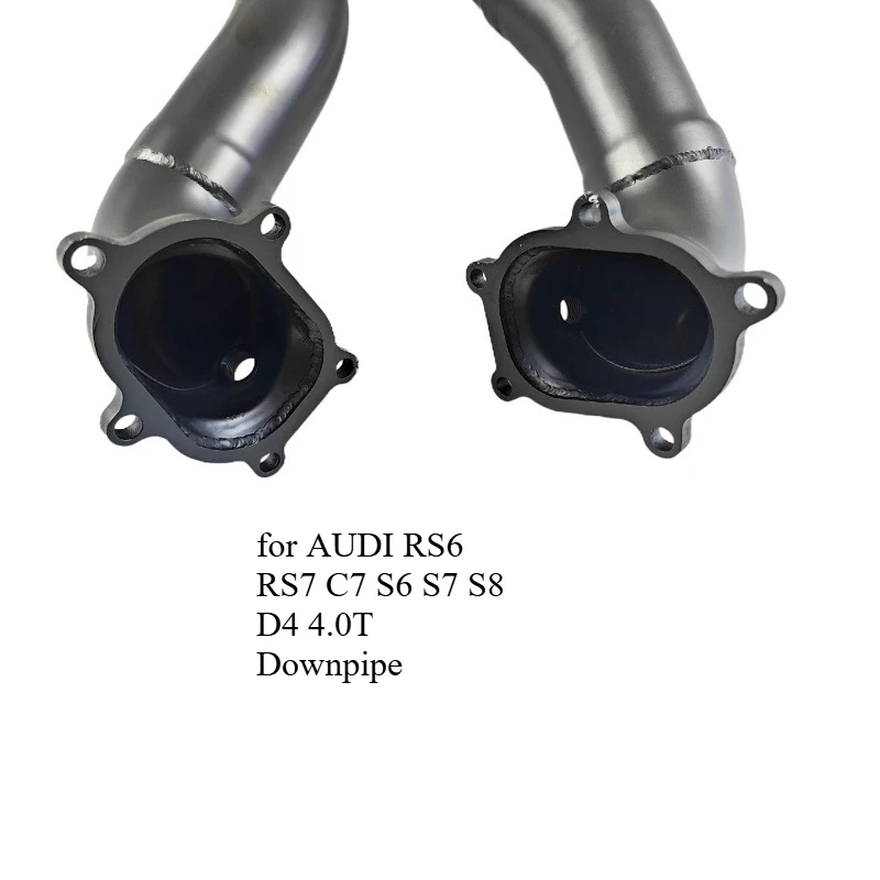 Black Coating Downpipe for AUDI RS6 RS7 C7 S6 S7 S8 D4 4.0T Downpipe 
Black Coating Downpipe for AUDI RS6 RS7 C7 S6 S7 S8 D4 4.0T Downpipe