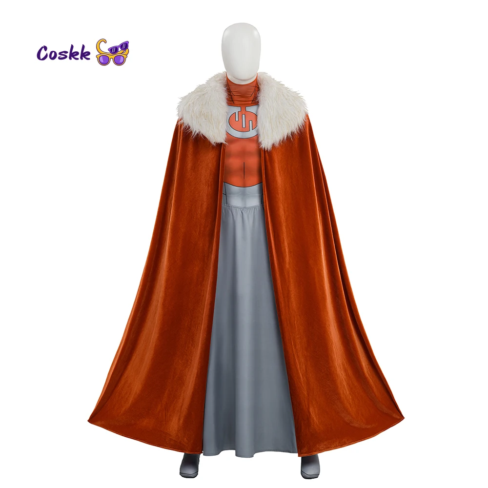 Thragg Invincible 4 Cosplay Costume Movie Thragg Men's fantasy jumpsuit cloak props Halloween carnival full set of uniform
Thragg Invincible 4 Cosplay Costume Movie Thragg Men's fantasy jumpsuit cloak props Halloween carnival full set of uniform