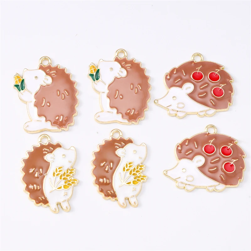 Duarte 20Pcs/Lot Cartoon Enamel Animal Hedgehog Charms Pendants for Making Drop Earrings Necklace DIY Crafts Jewelry Accessories
Duarte 20Pcs/Lot Cartoon Enamel Animal Hedgehog Charms Pendants for Making Drop Earrings Necklace DIY Crafts Jewelry Accessories