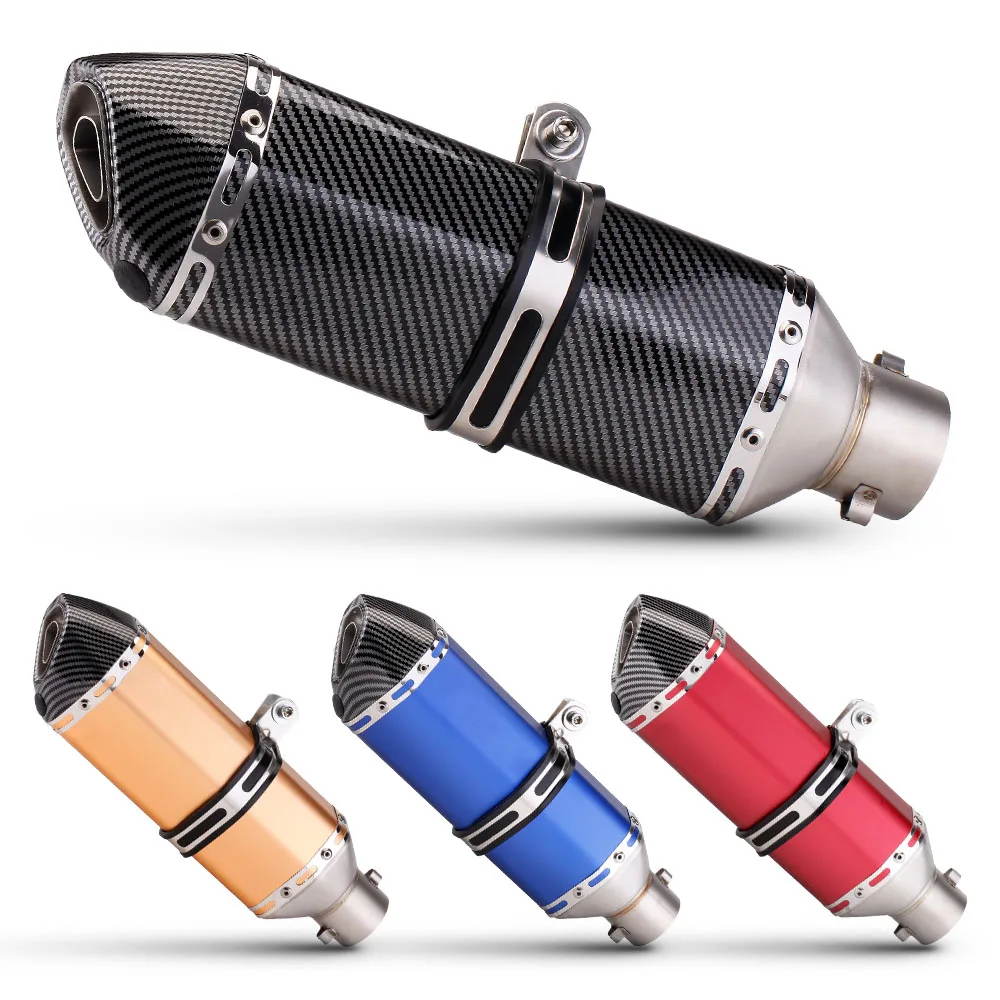 51MM motorcycle universal exhaust muffler with DB Killer For YZF-R9 S 1000 RR 990 Duke R MT-09 XMAX 300 XMAX 300 CRF1100L
51MM motorcycle universal exhaust muffler with DB Killer For YZF-R9 S 1000 RR 990 Duke R MT-09 XMAX 300 XMAX 300 CRF1100L