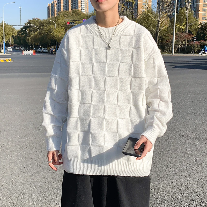 New Men's Cashmere Solid Color Knitted Sweater O-neck 2023 Brand Sweaters Pullovers for Male Youth Knitwear Man Sweater E154
New Men's Cashmere Solid Color Knitted Sweater O-neck 2023 Brand Sweaters Pullovers for Male Youth Knitwear Man Sweater E154