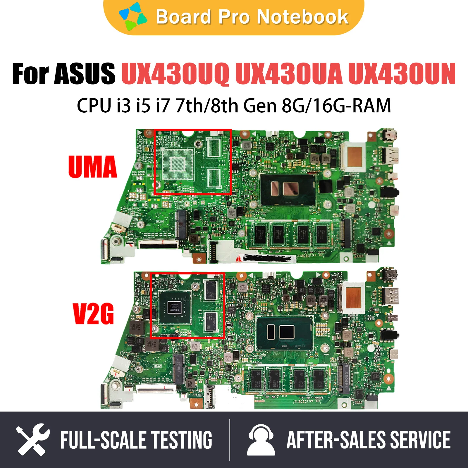 UX430UQ Motherboard For ASUS ZENBOOK 14 UX430UA UX430UN UX430UNR UX430UQK Laotop Mainboard i5 i7 7th Gen GT940MX UMA
UX430UQ Motherboard For ASUS ZENBOOK 14 UX430UA UX430UN UX430UNR UX430UQK Laotop Mainboard i5 i7 7th Gen GT940MX UMA