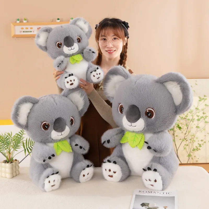 Cross-Border Hot Ultra-Realistic Koala Plush - Lifelike Stuffed Animal Toy, Detailed Collectible Figure & Gift 35cm
Cross-Border Hot Ultra-Realistic Koala Plush - Lifelike Stuffed Animal Toy, Detailed Collectible Figure & Gift 35cm