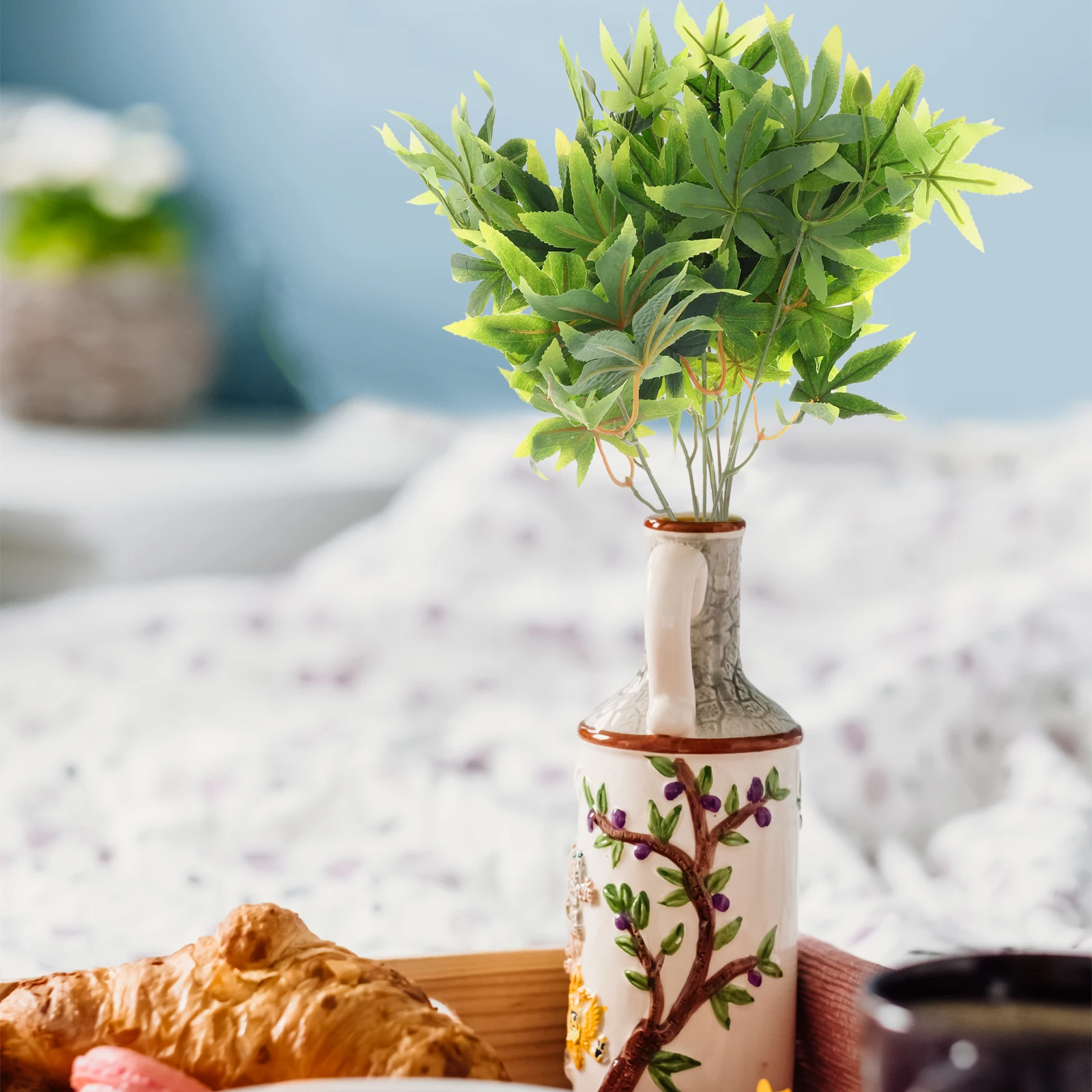 2 pcs Simulation Maple Leaf Plant Lifelike Artificial Plant For Christmas Tree Decor Diy Flower Arrangement Accessory Garland
2 pcs Simulation Maple Leaf Plant Lifelike Artificial Plant For Christmas Tree Decor Diy Flower Arrangement Accessory Garland