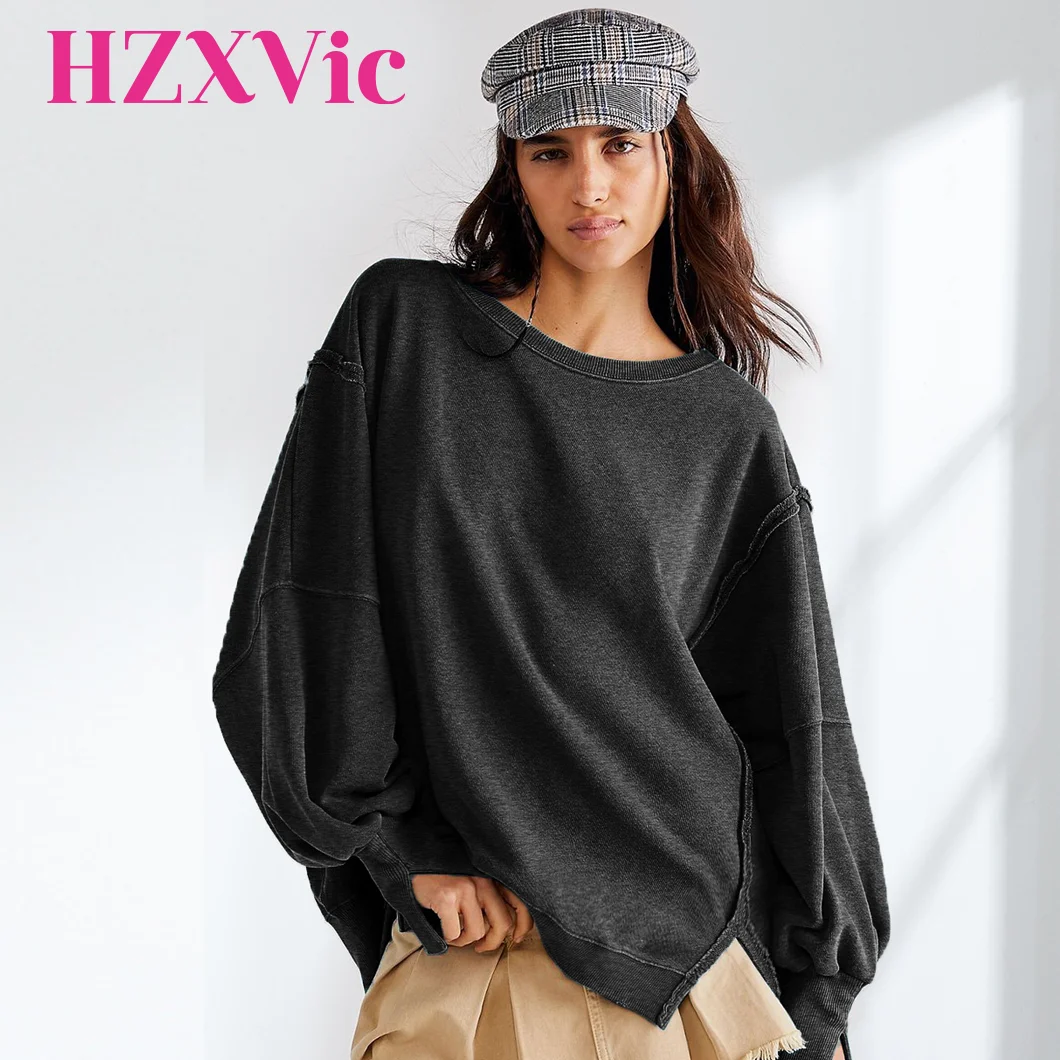 HZXVic Women's Fashion Sweatshirt, European and American Brand Sports Base Shirt, Knitted Shirt, Long Sleeved Top,
HZXVic Women's Fashion Sweatshirt, European and American Brand Sports Base Shirt, Knitted Shirt, Long Sleeved Top,