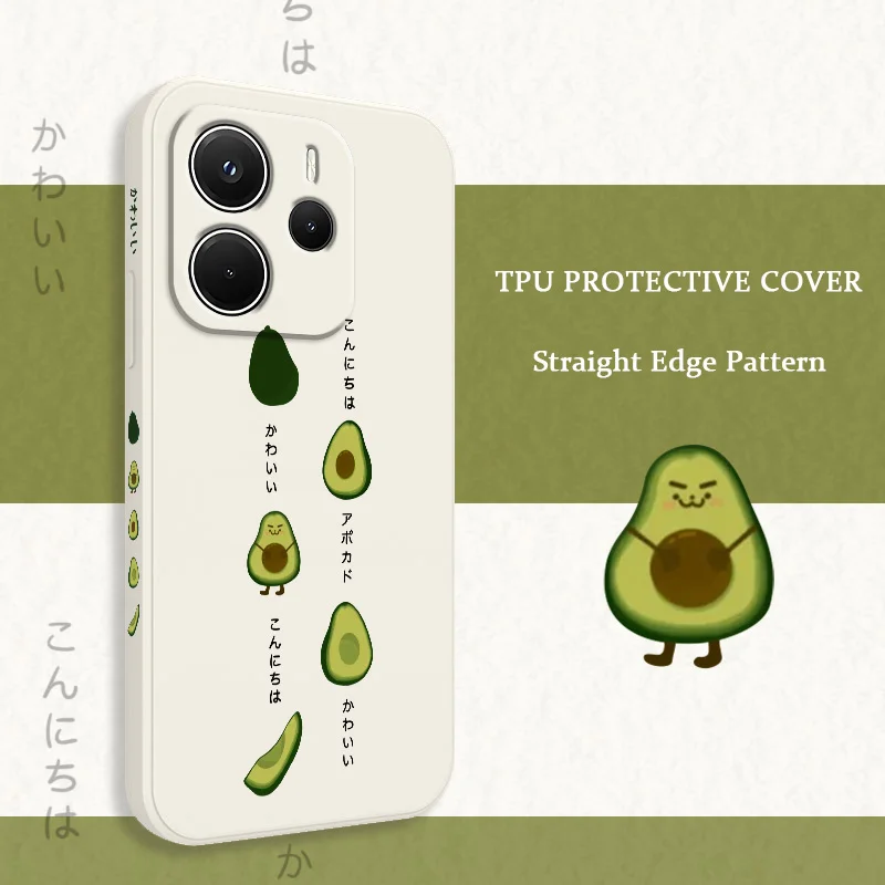 Cute Avocado Phone Case For Xiaomi Redmi Note 14 13 12 12S 11 11S 10 10S Pro Plus 15 15C 14C 4G 5G Silicone Cover
Cute Avocado Phone Case For Xiaomi Redmi Note 14 13 12 12S 11 11S 10 10S Pro Plus 15 15C 14C 4G 5G Silicone Cover