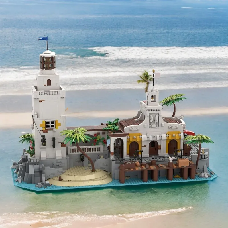 5001 шт. MOC Пуэрто-Клаус Мария Харбор световые строительные блоки DIY обучающие пиратские игрушки развивают детские операционные способности
5001 шт. MOC Пуэрто-Клаус Мария Харбор световые строительные блоки DIY обучающие пиратские игрушки развивают детские операционные способности