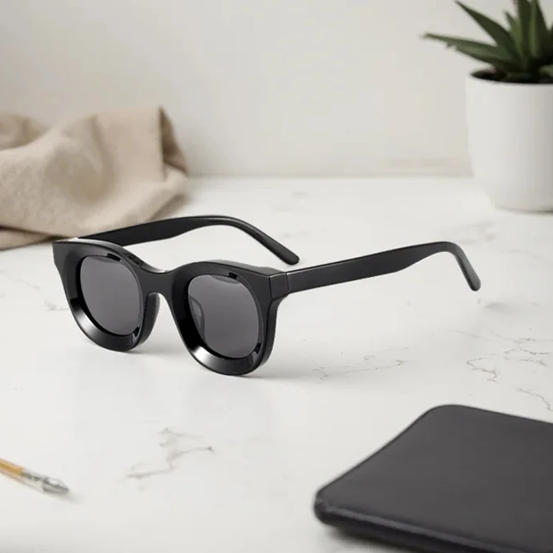Top Quality Acetate Men's Polarized Sunglasses Trendy Thick Frame Sun Glasses for Women Anti-ultraviolet UV400 Sunglass Shades
Top Quality Acetate Men's Polarized Sunglasses Trendy Thick Frame Sun Glasses for Women Anti-ultraviolet UV400 Sunglass Shades