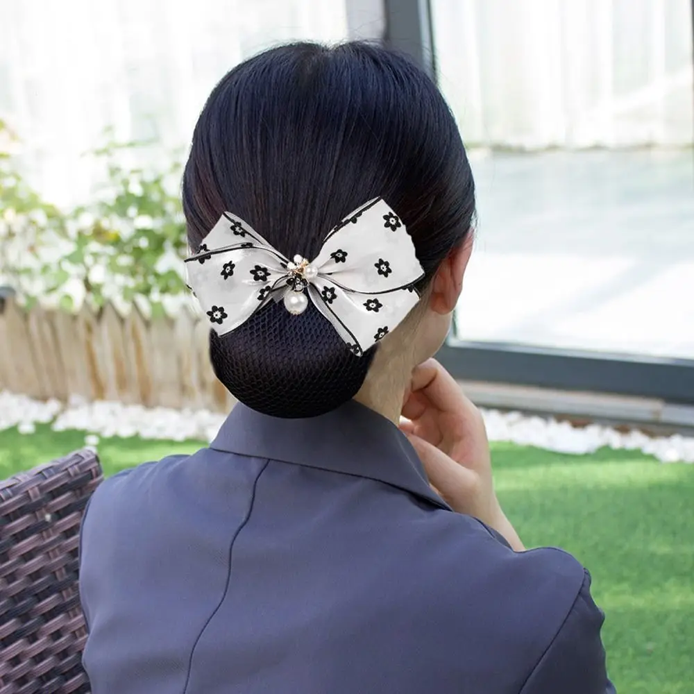 Korean Hair Net Hairclip With Net Women Hair Bun Cover Satin Bow Hairgrips Hair Accessories Floral Bowknot Snood Headwear
Korean Hair Net Hairclip With Net Women Hair Bun Cover Satin Bow Hairgrips Hair Accessories Floral Bowknot Snood Headwear