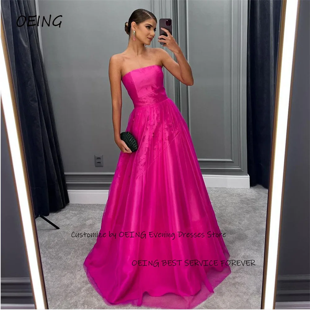 OEING 2023 Fuschia Strapless Long Evening Dresses Party formal occasion dresses vestidos de fiesta elegantes para mujer 2023
OEING 2023 Fuschia Strapless Long Evening Dresses Party formal occasion dresses vestidos de fiesta elegantes para mujer 2023