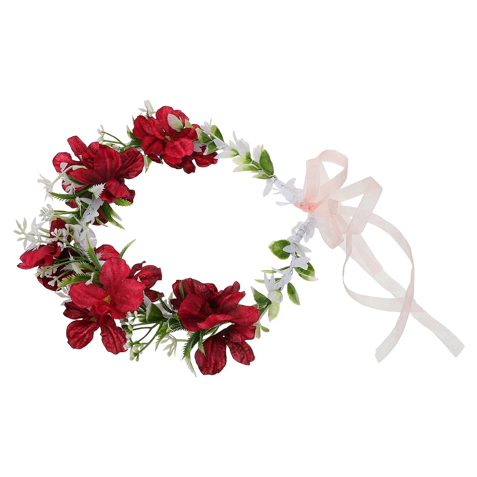 Floral Headband Flower Hair Accessories Wreath Tiara Adjustable Bride Crown Women Girls Flower Girl Crown Photo Prop Decor
Floral Headband Flower Hair Accessories Wreath Tiara Adjustable Bride Crown Women Girls Flower Girl Crown Photo Prop Decor