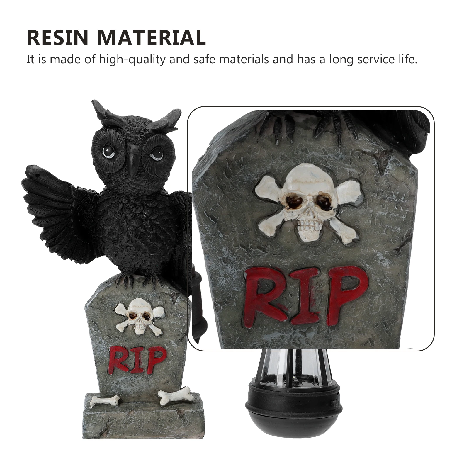 Solar-Powered Adornment Resin Hand Lantern Decorative Craft For Party Yard Balcony Festival Solar Owl Ornament Halloween Yard
Solar-Powered Adornment Resin Hand Lantern Decorative Craft For Party Yard Balcony Festival Solar Owl Ornament Halloween Yard
