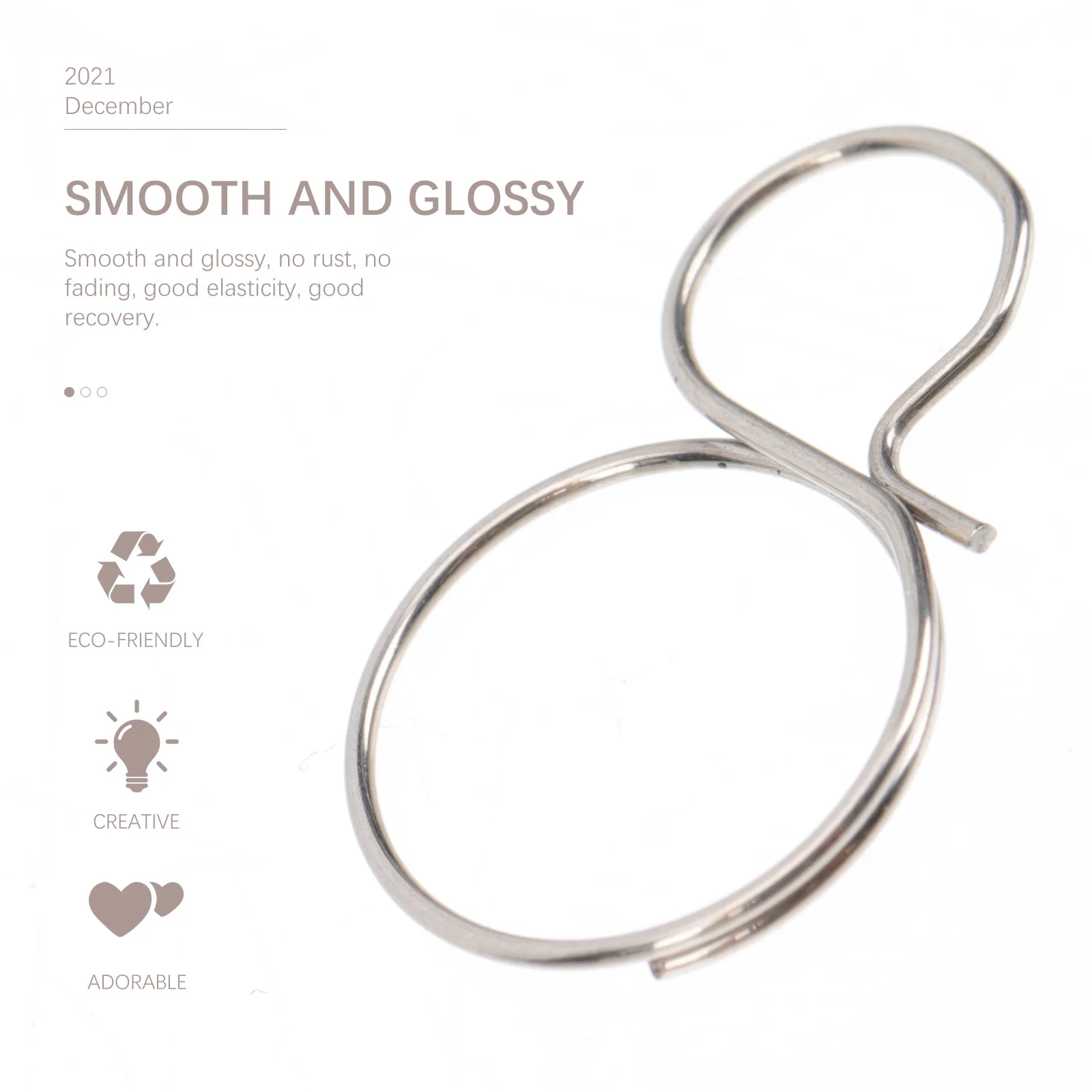 DIY Ch eliers Connector Metal Pendant Ring Lighting Accessories Sturdy Smooth No Rust Multipurpose Connection Ring for Crystal
DIY Ch eliers Connector Metal Pendant Ring Lighting Accessories Sturdy Smooth No Rust Multipurpose Connection Ring for Crystal