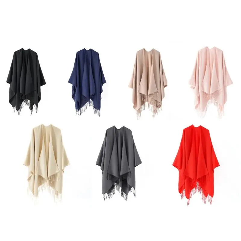 Women Cashmere Shawl Lady Spring Autumn Vintage Cardigan Winter Shawls with Tassels Soft Large Blanket Cashmere Scarves
Women Cashmere Shawl Lady Spring Autumn Vintage Cardigan Winter Shawls with Tassels Soft Large Blanket Cashmere Scarves
