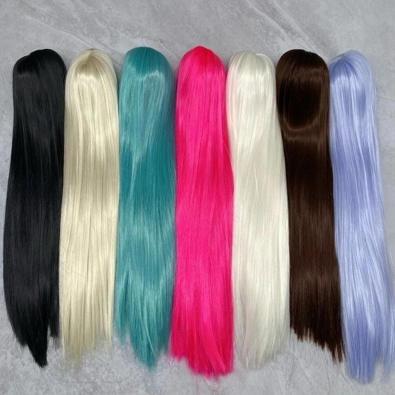 New 1/3 1/4 1/6 Doll's Wig for 60/45/30cm Bjd Doll Long Straight Hair Girl Toys Dress Up Play House Doll Accessories, No Doll
New 1/3 1/4 1/6 Doll's Wig for 60/45/30cm Bjd Doll Long Straight Hair Girl Toys Dress Up Play House Doll Accessories, No Doll