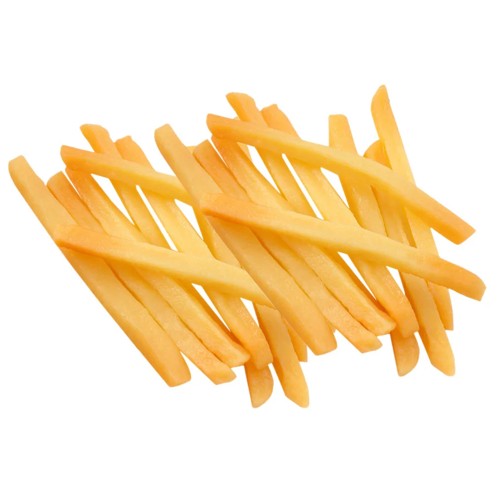 20 Pcs French Fries Model Prop Food Other Simulated Fake Realistic Party Decorations Pvc
20 Pcs French Fries Model Prop Food Other Simulated Fake Realistic Party Decorations Pvc