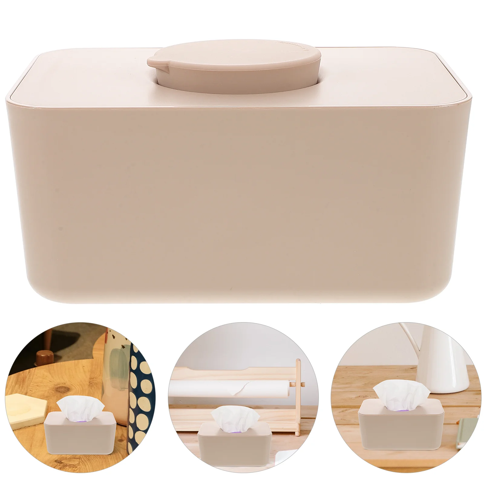 Storage Bins with Lids Sealed Wet Wipes Box Tissue Case Dispenser for Bathroom Flushable Bracket Small Brown Travel
Storage Bins with Lids Sealed Wet Wipes Box Tissue Case Dispenser for Bathroom Flushable Bracket Small Brown Travel