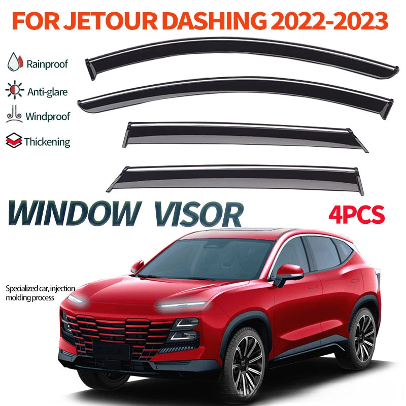 For Jetour Dashing Dasheng Chery Jetour L6 GreatSaint 2022 2023 2024 2025 4Piece Car Door Visors Window Visor Weathershield
For Jetour Dashing Dasheng Chery Jetour L6 GreatSaint 2022 2023 2024 2025 4Piece Car Door Visors Window Visor Weathershield