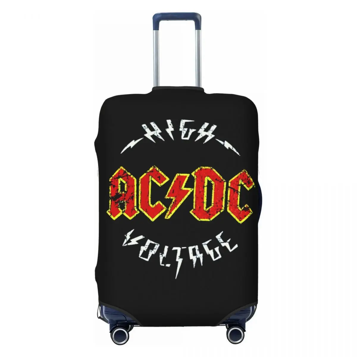 Custom AC DC Logo Luggage Cover Protector Fashion Heavy Metal Band Music Travel Suitcase Protective Cover for 18-32 Inch
Custom AC DC Logo Luggage Cover Protector Fashion Heavy Metal Band Music Travel Suitcase Protective Cover for 18-32 Inch