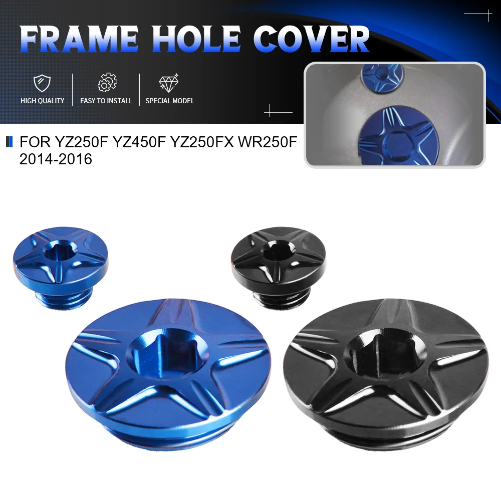 For Yamaha YZ250F YZ450F YZ250FX WR250F 2014-2015-2016 Motorcycle Accessories Engine Timing Plug Caps Cover Fairing Guard Parts
For Yamaha YZ250F YZ450F YZ250FX WR250F 2014-2015-2016 Motorcycle Accessories Engine Timing Plug Caps Cover Fairing Guard Parts