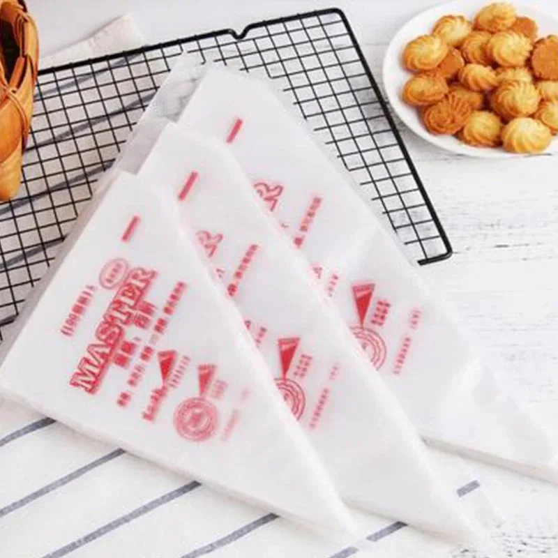 Premium Disposable Food Grade Plastic Pastry Bag For Thick Cake Cream Laminating Bag
Premium Disposable Food Grade Plastic Pastry Bag For Thick Cake Cream Laminating Bag