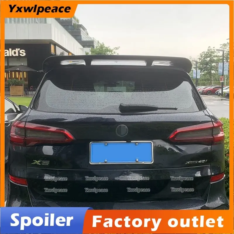 For BMW X5 G05 Rear Window Roof Spoiler 2019 -2022 High Quality ABS Material Gloss Black/ Carbon Fiber Look Car Rear Trunk Wing
For BMW X5 G05 Rear Window Roof Spoiler 2019 -2022 High Quality ABS Material Gloss Black/ Carbon Fiber Look Car Rear Trunk Wing