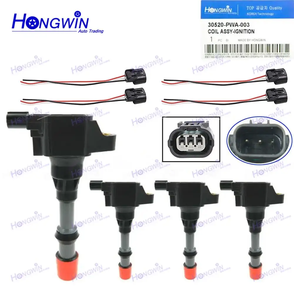 4 шт. 30520-PWA-003 Катушка зажигания и провод для Honda Civic 7 8 VII VIII JAZZ FIT 2 3 II III 30520 PWA 003 30520PWA003 UF373 C687
4 шт. 30520-PWA-003 Катушка зажигания и провод для Honda Civic 7 8 VII VIII JAZZ FIT 2 3 II III 30520 PWA 003 30520PWA003 UF373 C687