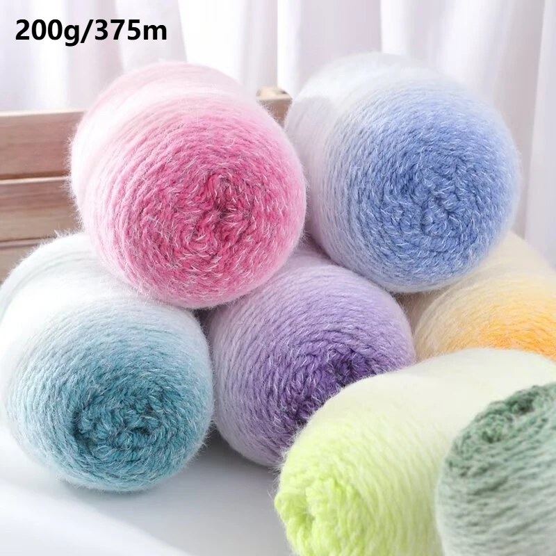 200g New Dyed Long Velvet Yarn, Fluffy Gradient Cake Wool Yarn Knitting Yarn, DIY Blanket Scarf Hat Sweater Crochet Thread,375m
200g New Dyed Long Velvet Yarn, Fluffy Gradient Cake Wool Yarn Knitting Yarn, DIY Blanket Scarf Hat Sweater Crochet Thread,375m