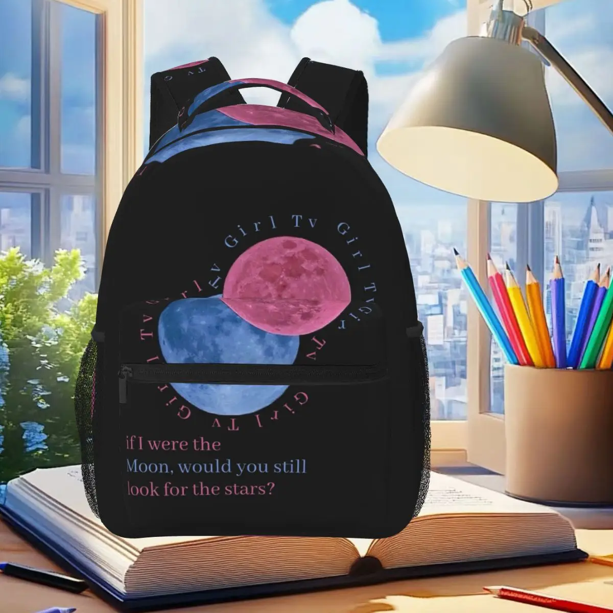 Pop Band TV Girl Who Really Cares Album Print Backpack Student Boys Girls BookBag School Bag Computer Shoulder Bas for Men Women
Pop Band TV Girl Who Really Cares Album Print Backpack Student Boys Girls BookBag School Bag Computer Shoulder Bas for Men Women