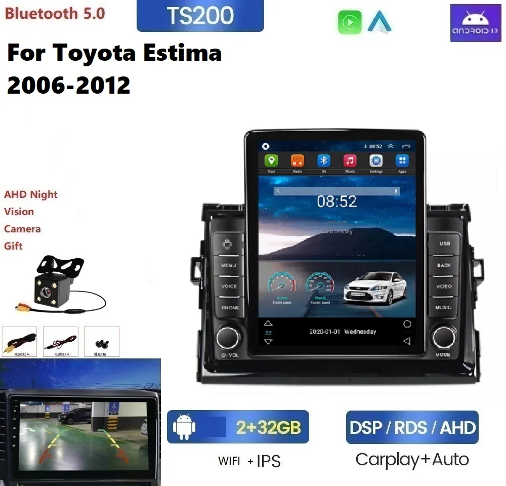Android 8 + 128G автомобильное стерео android для Toyota Estima 2006-2012 GPS DSP 360 камера автомобильное радио gps Автомобильное видео
Android 8 + 128G автомобильное стерео android для Toyota Estima 2006-2012 GPS DSP 360 камера автомобильное радио gps Автомобильное видео